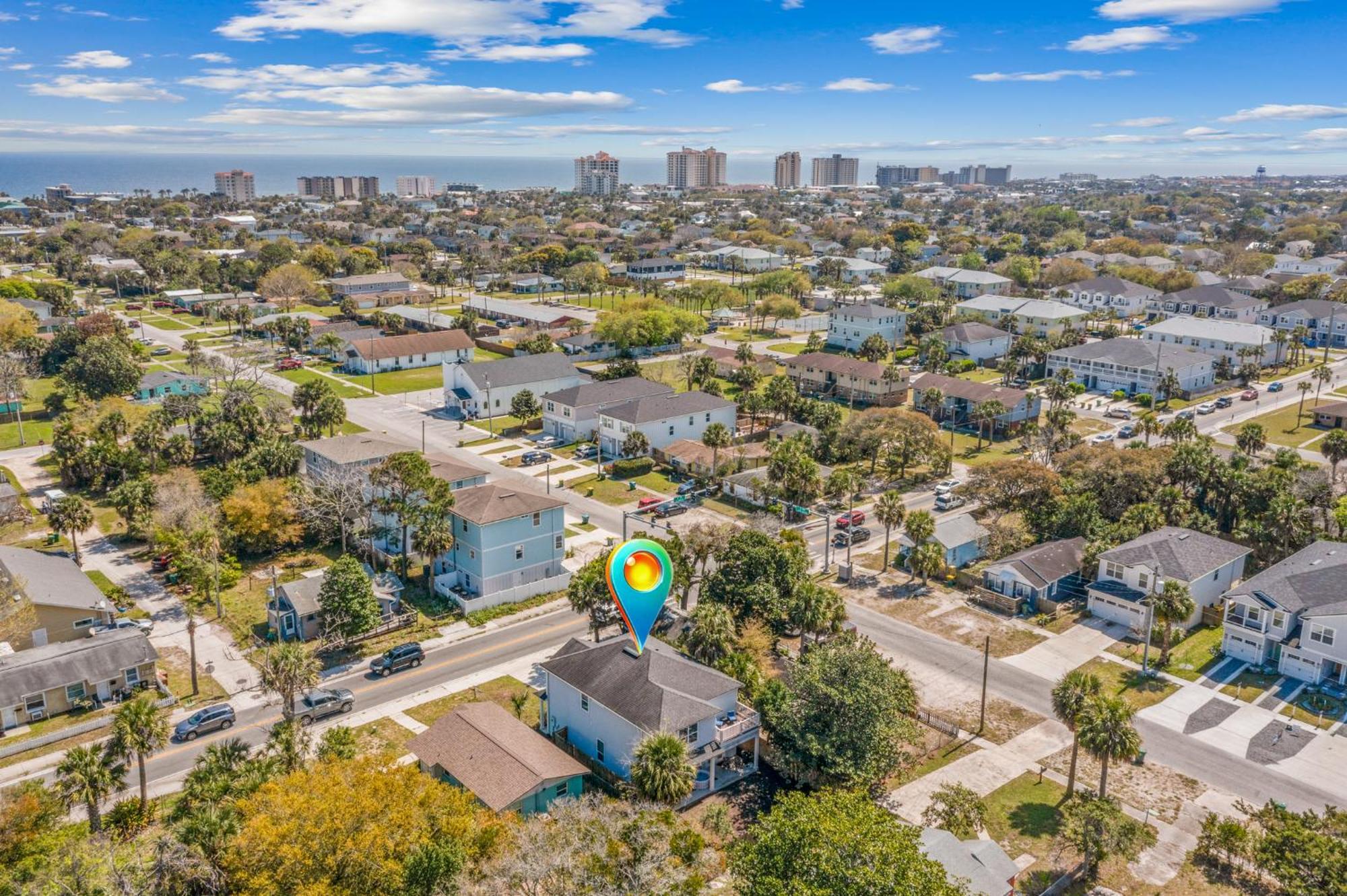 3 Minutes To Beach, 9 Minutes To Mayo Clinic, King Bed, Sleeps 8 Villa Jacksonville Beach Exterior foto